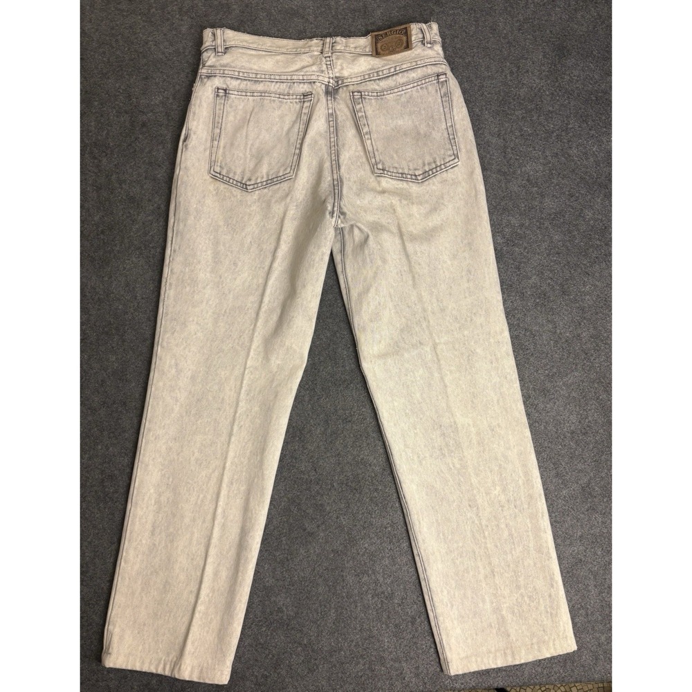 Vintage Sergio Silver Wash Men's Jeans Straight Leg Size 33 Y2K. A3 - Picture 2 of 5